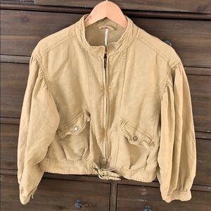 Free People cropped jacket s